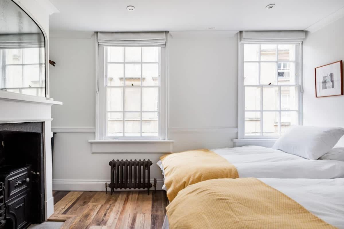 Central Georgian Townhouse With Free Parking Bath Ngoại thất bức ảnh